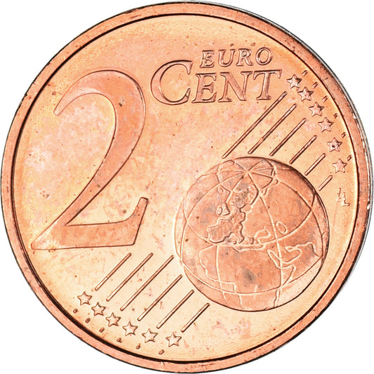 NEMECKO - BUNDESREPUBLIK,
2 euro centy,
2014