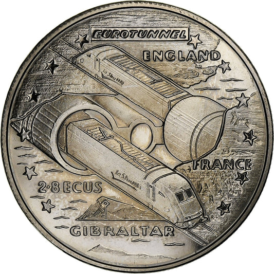 Gibraltár,
Alžbeta II.
2,8 ECU