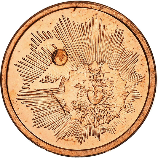 Gibraltár,
2 euro centy,
Fantasie-Euro-Moster