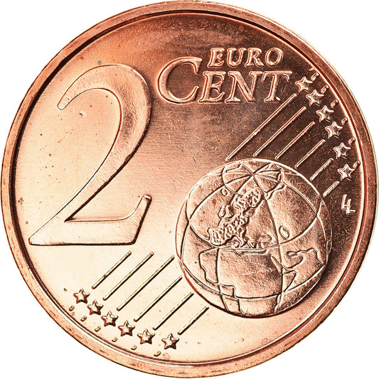 NEMECKO - BUNDESREPUBLIK,
2 euro centy,
2016