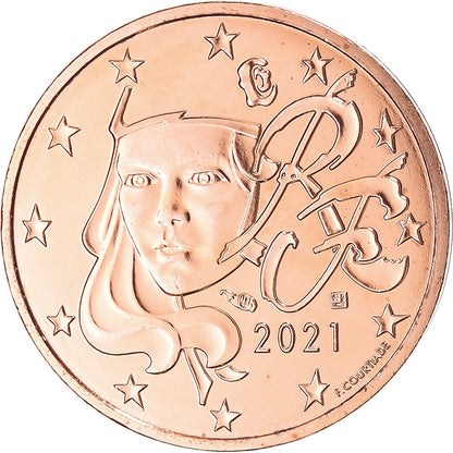 Francúzsko,
 
 Monnaie de Paris,
 
 2 euro centy