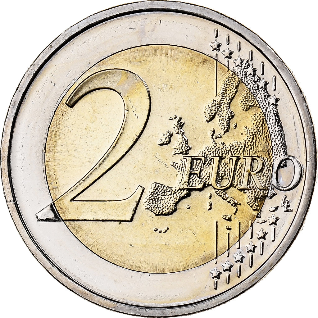 Nemecko,
 
 2 eurá,
 
 Sasko-Anhaltsko