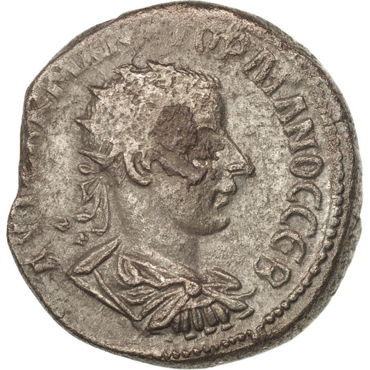 minca, 
  
  Gordius III, 
  
  Tetradrachm